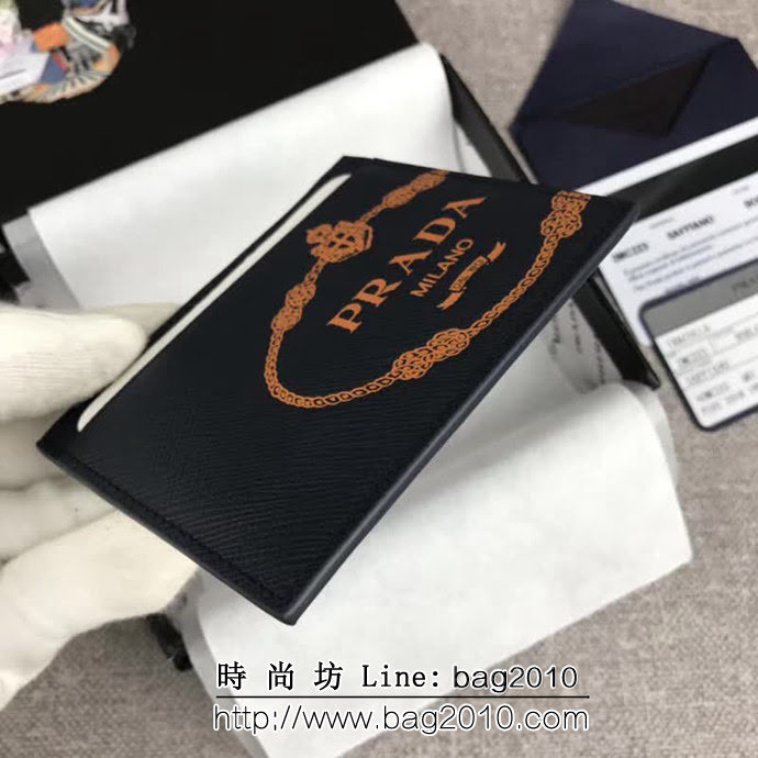 PRADA普拉達 專櫃最新款 最新摩登態度系列 男士卡片夾 2MC223 DD1818